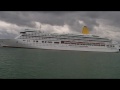 P &O Cruise ship Aurora sailing from Southampton