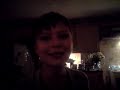 a lovely drunken girly night, ends up in embarrassing singing video! heha