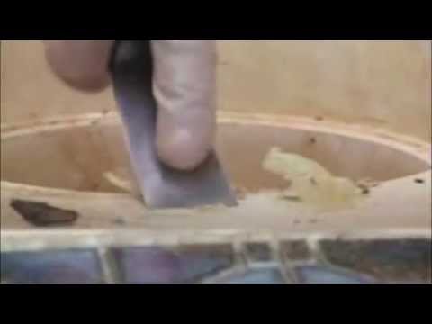 how to repair pool skimmer box leak