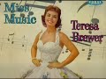 from the 1950s and 60s.
with teresa's special guest sonny james.
teresa was known for fun songs as well as beautiful ballads. 
the hula hoop in the 1950s was a plastic hoop that you'd swirl around your waist.
a yoyo would spin up and down on a string attached to your finger. 
the ride-a-roo started in england ~1968. it was a rubber ball with ears that you sat on and tried to bounce around. in the us it was called a spacehopper.

selections:
1) baby be my toy by teresa. 1955 single. on the miss music lp.
2) the hula hoop song by teresa - 1958 single. on the heavenly lover lp.
3) yo yo by sonny james in 1959. teresa has him going up and down like a yoyo.
4) ride-a-roo by teresa on the sss label in 1968. backed by a woman's world.

baby be my toy is cut for length.
the ride-a-roo picture is from her 1970s album 