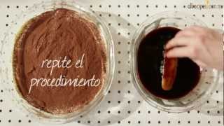 Cómo hacer tiramisú