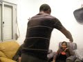 Adriano dançando (niver da gi)