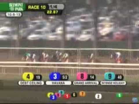 stakes - Havana holds off Honor Code to win the Champagne Stakes and guaranteed entry into the 2013 Breeders' Cup Juvenile at Belmont Park on October 5, 2013.
