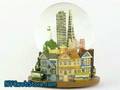 Musical San Francisco Snow Globes