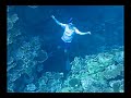 Diving through a coral tunnel @ Kabira, Ishigaki-jima