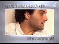 le chanteur babx a l'�mission cd'aujourd'hui pr�sente son premier album