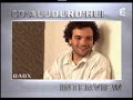 le chanteur babx a l'�mission cd'aujourd'hui pr�sente son premier album