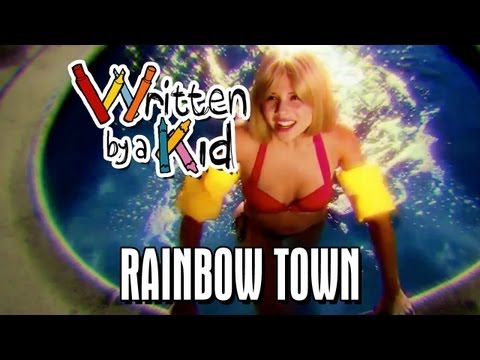 By - What's a nice half-vampire-half-girl named Sally McGrease doing in a place like Rainbow Town? See Nora Lee's reaction to her video: http://youtu.be/3B1dHthJA...