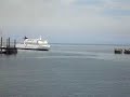 First arrival of SeaFrance Molière in Calais