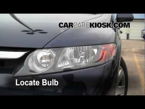 2008 Honda Civic How To Replace the Turn Signal, Headlights and Tailights