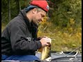 Perch fishing in Siberia