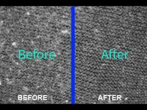 how to remove lint