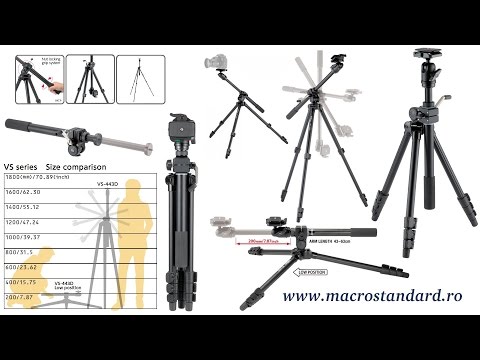 Click aici pentru vizualizare Prezentare Trepied foto Velbon VS-443D Prezentare Trepied foto Velbon VS-443D