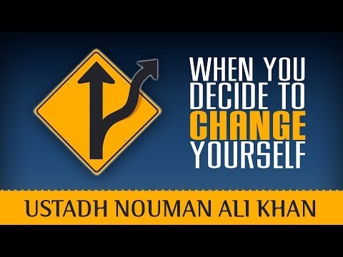 how to decide to change your life