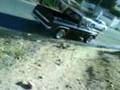 un poco mas de la silverado quemando