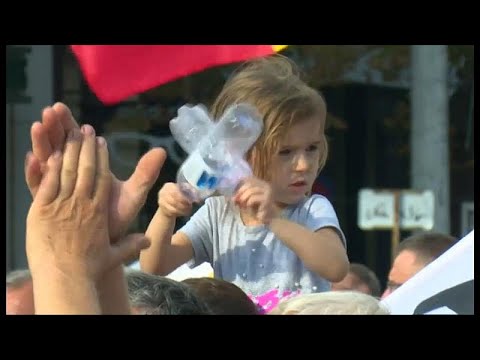 Moldawier: Demonstration gegen eine Gerichtsentscheidung / Wir sind mit der Geduld am Ende