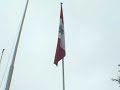 izamiento del pabellon nacional