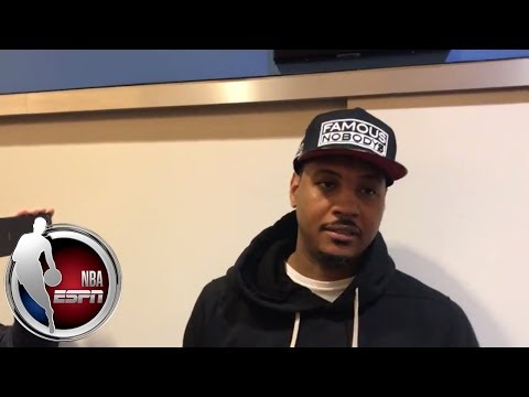 Video: Carmelo Anthony on not making All-Star Game: It's 'part of that sacrifice' | NBA on ESPN