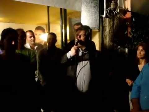 Αιτωλικό, 25 - 5 - 2014. Ομιλία-χαιρετισμός του Νίκου Καραπάνου, του νέου δημάρχου Ι.Π. ΜΕΣΟΛΟΓΓΙΟΥ