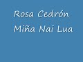 rosa cedron is a galician singer who is know as her role as singer of the folk band luar na lubre. 

excellent singer and cellist, she left this band to start a career by herself, as singer and composer. her first work, entre dous mares, released in 2007, is the best start, a masterpiece.

this is the opening song: mi�a nai lua.

hope you like it :)


ti oh se�ora das mareas 
principio e fin da mi�a doce esencia
en ti nace e morre o tempo


ti forza fertil dos misterios
eterna dona dos ocultos sentimentos
a liberdade dos trece segredos


arrolada no teu berce mi�a nai lua 
cantarei para quen te queira ben
cantarei ata o mencer
tapadi�a co teu manto mi�a nai lua
cantarei para quen te queira ver
cantarei ata morrer.

ti que me acompa�as cada noite
na tan profunda e verdadeira dor
da mi�a adormecida ialma

ti que agarimosamente buscas 
a tan escura poza dos meus ollos
os vestixios dos meus so�os.

arrolada no teu berce mi�a nai lua 
cantarei para quen te queira ben
cantarei ata o mencer
tapadi�a co teu manto mi�a nai lua
cantarei para quen te queira ver
cantarei ata morrer.

cobreme oca tua sombra silandeira
de amor e de auga ti deusa das noites
oh se�ora das mareas 

arrolada no teu berce mi�a nai lua 
cantarei para quen te queira ben
cantarei ata o mencer
tapadi�a co teu manto mi�a nai lua
cantarei para quen te queira ver
cantarei ata morrer.