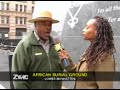 ranger doug speaks about the burial ground.