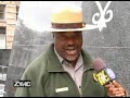 ranger doug speaks about the burial ground.