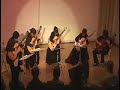 a piece for guitar ensemble by arnaud dumond, played by hiromu taguchi and a niibori ensemble in september 2008 in tokyo.