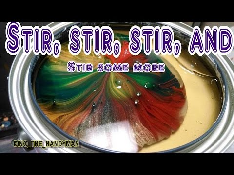 how to paint over a leak stain