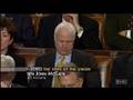 John McCain Asleep in Senate