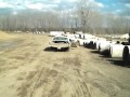 Beating on an old lincoln at the gravel pit