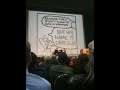 Clip from the Chicago Humanities Festival, Cartoonists in Conversation with Matt Groening and Lynda Barry reciting the comic 