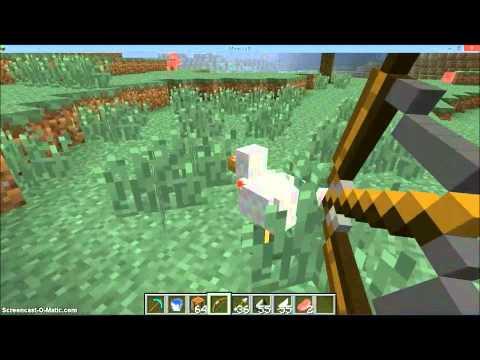 how to craft a bow n arrow in minecraft