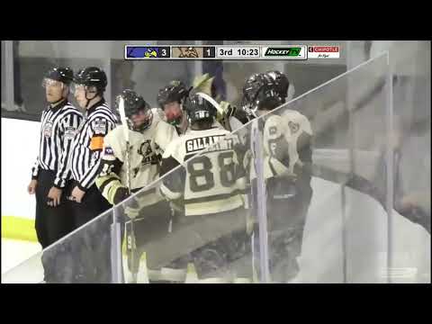 Christian Streuber's (#34) 1st Goal in Team Wyoming 18U 3-4 loss to Delaware Blue Hens 18U AA at 18U Tier II Nationals on 4-2-2022