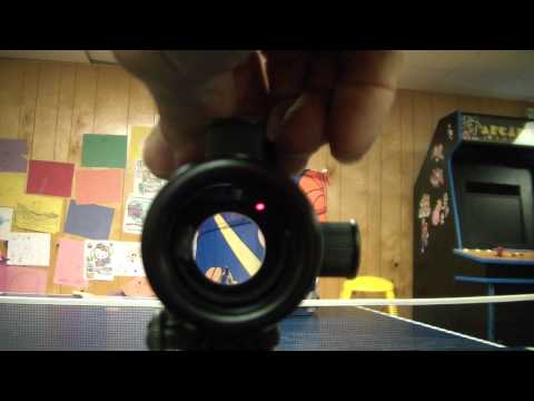 how to adjust bsa red dot