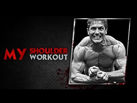 shoulder - (0:27)- Routine Sets & Reps (0:42)- Dumbbell Military Press (3:37)- Dumbbell Lateral Raise (6:56)-Dumbbell Front Raise (10:14)- Rear Deltoid (LF) (13:16)- Ba...