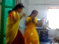 While making pongal u should sing we did!!!!!