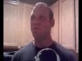 Nick eats a tomato