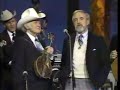 bill monroe and the bluegrass boys on the ralph emery show discussing and performing a classic christmas song, 