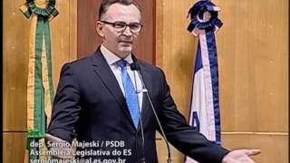 Deputados rejeitam sessão especial para discutir segurança do ES. Majeski vota a favor