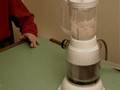 Tesla CD Turbine Blender Bursts On Kitchen Table