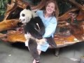 Holding Pandas in Chengdu