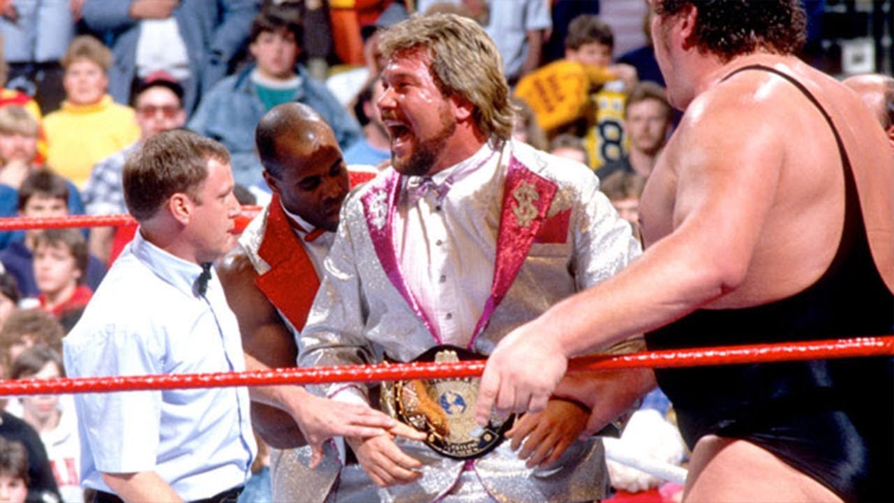 Cover image - Ted DiBiase started wrestling professionally in the 1970s and then took on the persona of the Million Dollar Man. Ted talks about his origins, that iconic match between Andre the...