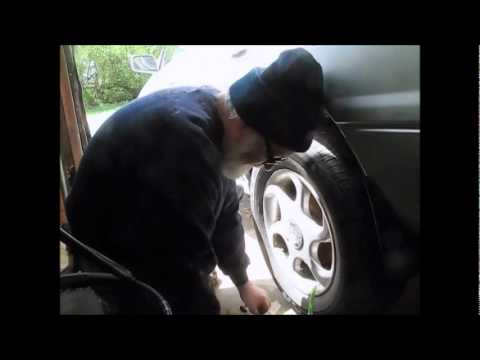 how to fix a tire with a leak