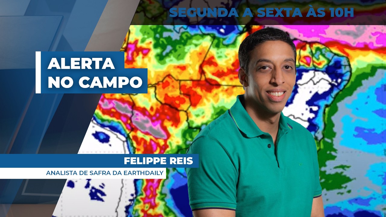 Chuva no Norte e alerta de tempestades no Sul