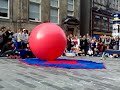 Balloon man @ Edinburgh Art Festival