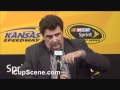 NASCAR President Mike Helton news conference at Kansas Speedway
