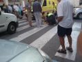Accidente De Tráfico Atropello En Paso Para Peatones