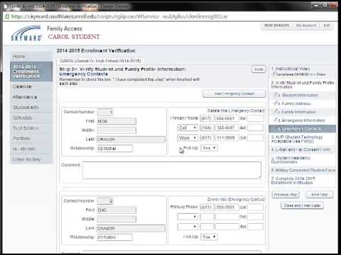 how to provide proof of enrollment