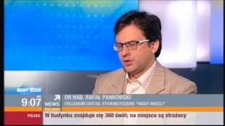 Rafał Pankowski o antylitewskim transparencie na meczu Lecha Poznań z Žalgirisem Wilno, 10.08.2013.