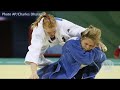 heading into beijing, rhonda rousey hoped to become the first u.s. woman to win a medal in judo. on wednesday night, she won bronze. watch excerpts of an interview with rousey at the new york open judo championships earlier this year. (aug. 13)